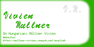 vivien mullner business card