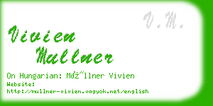 vivien mullner business card